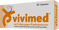 VIVIMED mit Coffein gegen Kopfschmerzen Tabletten