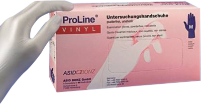 PROLINE Plus Vinyl Unt.Handschuhe puderfrei L