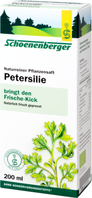 PETERSILIE Schoenenberger Heilpflanzensäfte