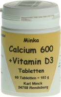 CALCIUM 600 mg+D3 Tabletten