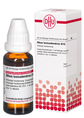 RHUS TOXICODENDRON D 12 Dilution