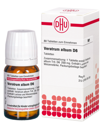 VERATRUM ALBUM D 6 Tabletten