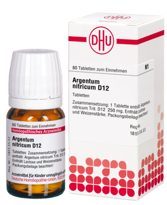 ARGENTUM NITRICUM D 12 Tabletten