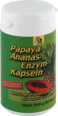 PAPAYA ANANAS Enzym Kapseln