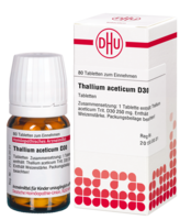 THALLIUM ACETICUM D 30 Tabletten