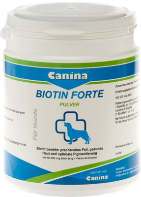 BIOTIN FORTE Pulver vet.