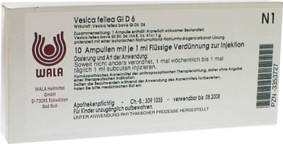 VESICA FELLEA GL D 6 Ampullen