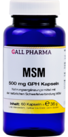 MSM 500 mg GPH Kapseln