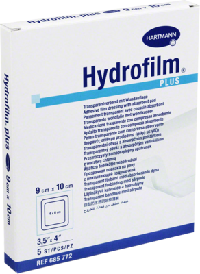 HYDROFILM Plus Transparentverband 9x10 cm