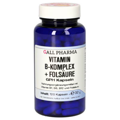 VITAMIN B KOMPLEX+Folsäure GPH Kapseln