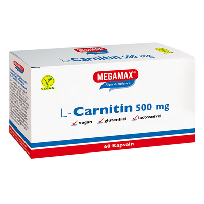 MEGAMAX L-Carnitin 500 mg Kapseln