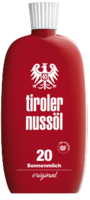 TIROLER NUSSÖL orig.Sonnenmilch wasserf.LSF 20