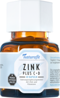 NATURAFIT Zink Plus C+D Kapseln