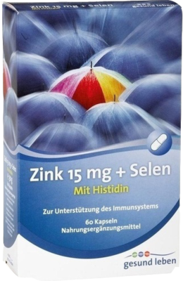 GESUND LEBEN Zink 15 mg+Selen Kapseln