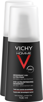 VICHY HOMME Deo Zerstäuber Doppelpack