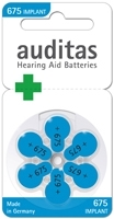 AUDITAS Hörgerätebatterie 675 implant