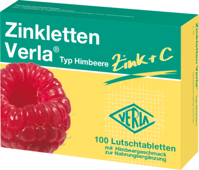 ZINKLETTEN Verla Himbeere Lutschtabletten