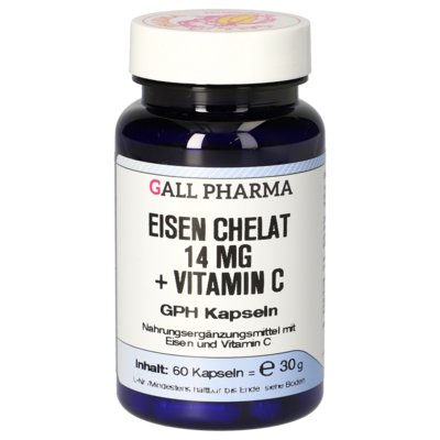 EISEN CHELAT 14 mg+Vitamin C GPH Kapseln