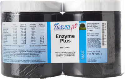 NATURAFIT Enzyme Plus Kapseln