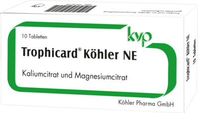 TROPHICARD Köhler NE Tabletten