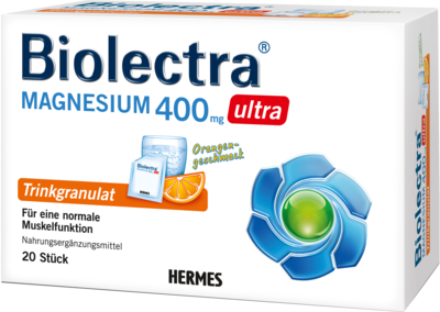 BIOLECTRA Magnesium 400 mg ultra Trinkgran.Orange