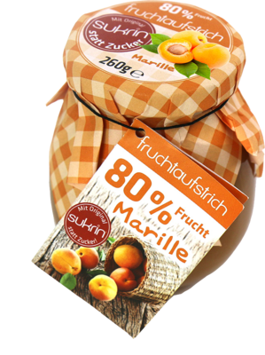 SUKRIN Fruchtaufstrich Marille 80%