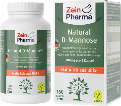 NATURAL D-Mannose 500 mg Kapseln