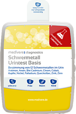 SCHWERMETALL Urintest Basis