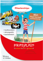 PIRATOPLAST Jungen Pflasterstrips 3 Größen