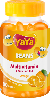 YAYA BEANS Orange Zink und Jod Kaudragees