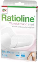 RATIOLINE Wundverband 15x10 cm steril