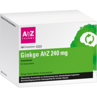 GINKGO AbZ 240 mg Filmtabletten