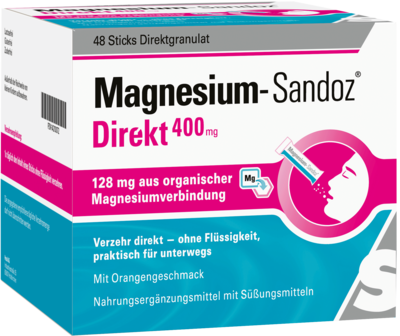 MAGNESIUM SANDOZ Direkt 400 mg Sticks