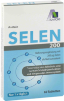 SELEN 200 µg Tabletten