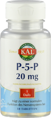 P-5-P 20 mg Pyridoxal-5-Phosphat Tabletten