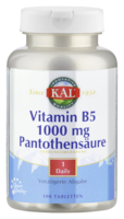 VITAMIN B5 1000 mg Pantothensäure KAL Tabletten