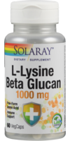 L-LYSIN BETA GLUCAN & Olivenblätter Solaray Kaps.