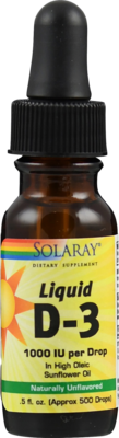 VITAMIN D3 LIQUID Solaray