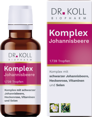 KOMPLEX Johannisbeere Dr.Koll Gemmo Heckenrose Tro