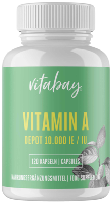 VITAMIN A 10. 000 I.E. Depot vegan hochdos.Kapseln