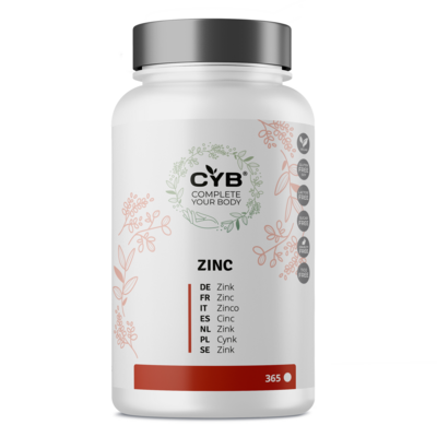 CYB Zink 25 mg hochdosiert vegan Tabletten